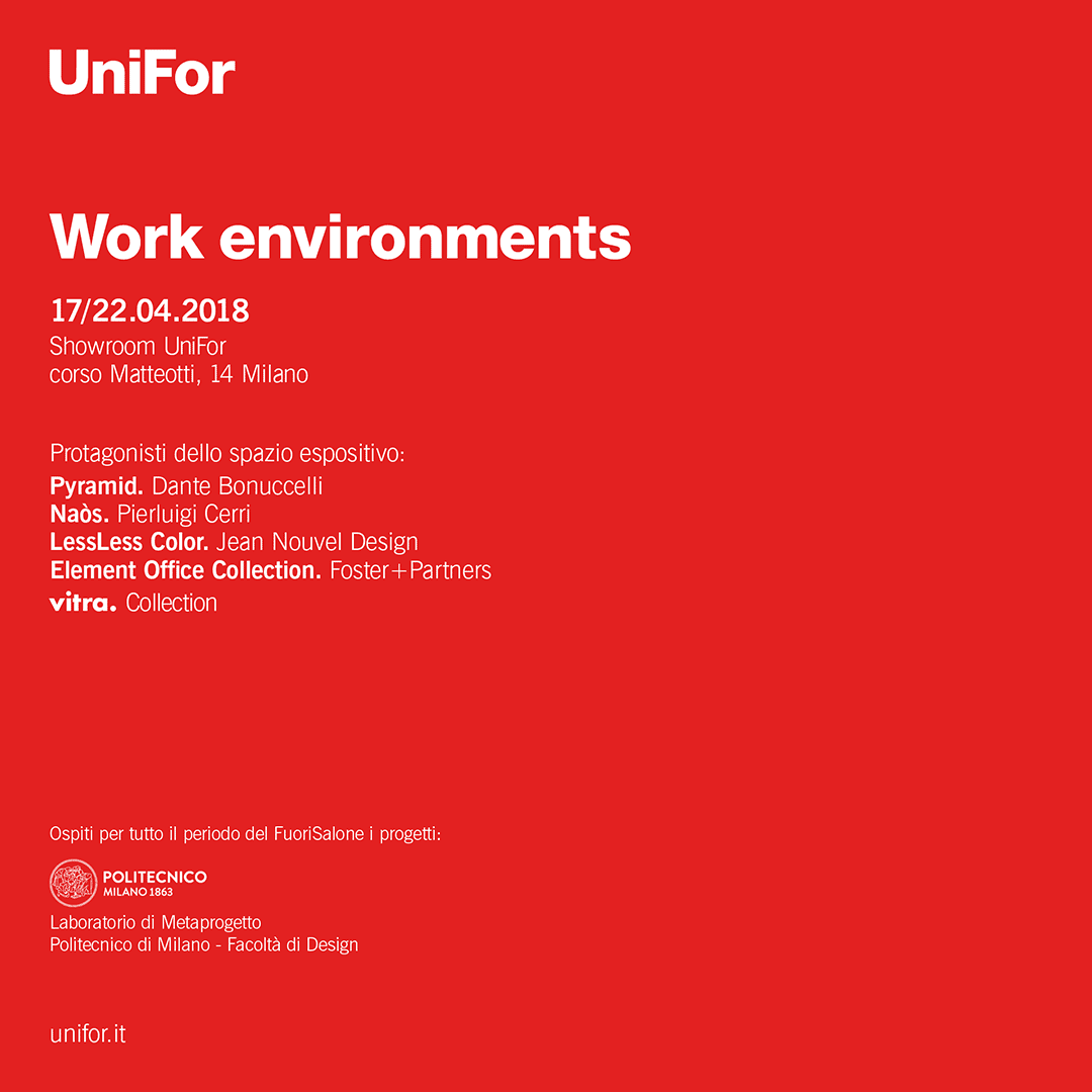 UniFor Work environments Invitation 