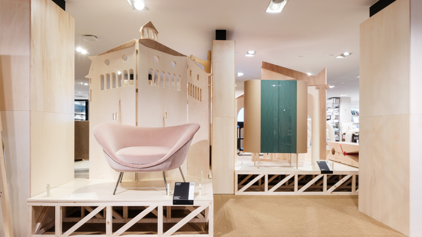 Salone del Mobile.Milano Installation comes to Bloomingdale’s in New York