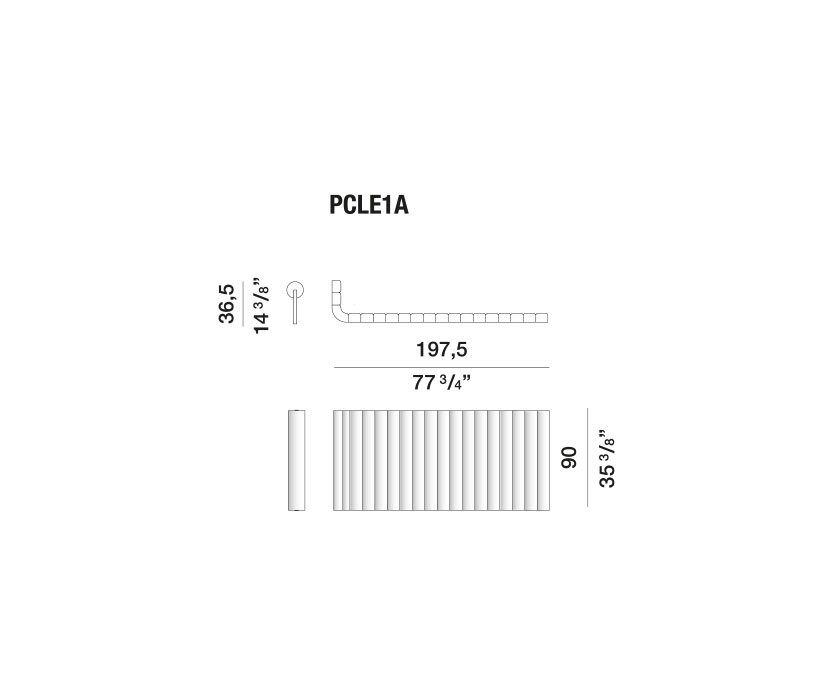 Pantalica Daybed PCLE1A
