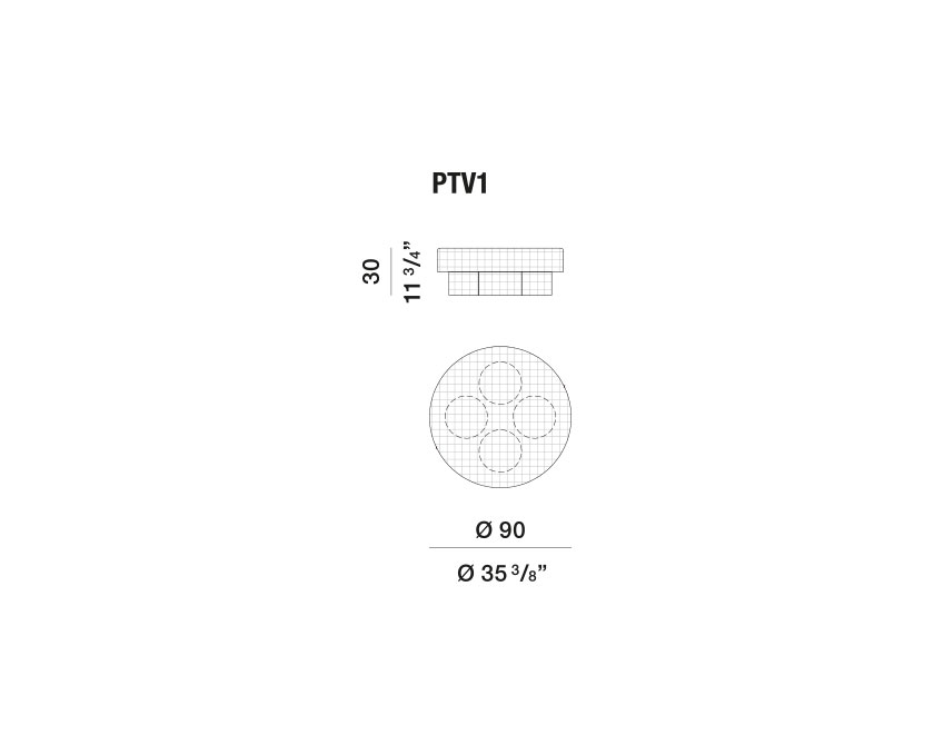 Pantalica Coffee Table PTV1