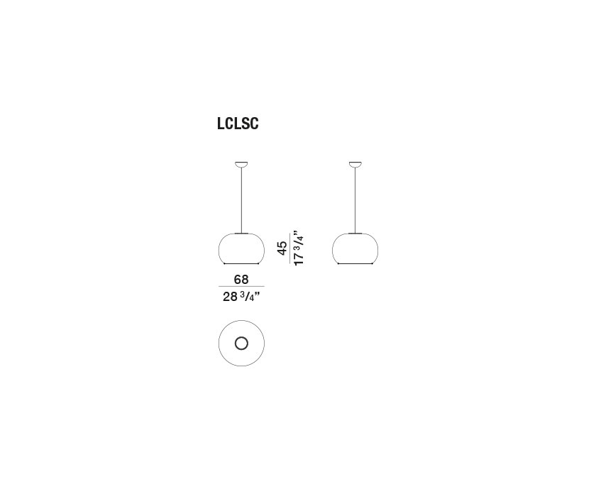 Suspension Lamp Closer C LCLSC