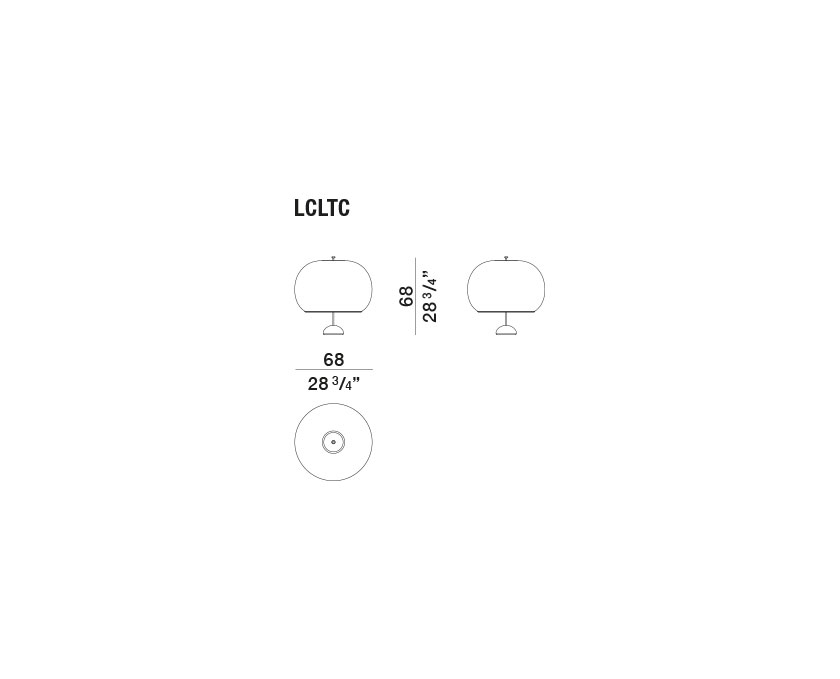 Table Floor - Table Lamp Closer C LCLTC
