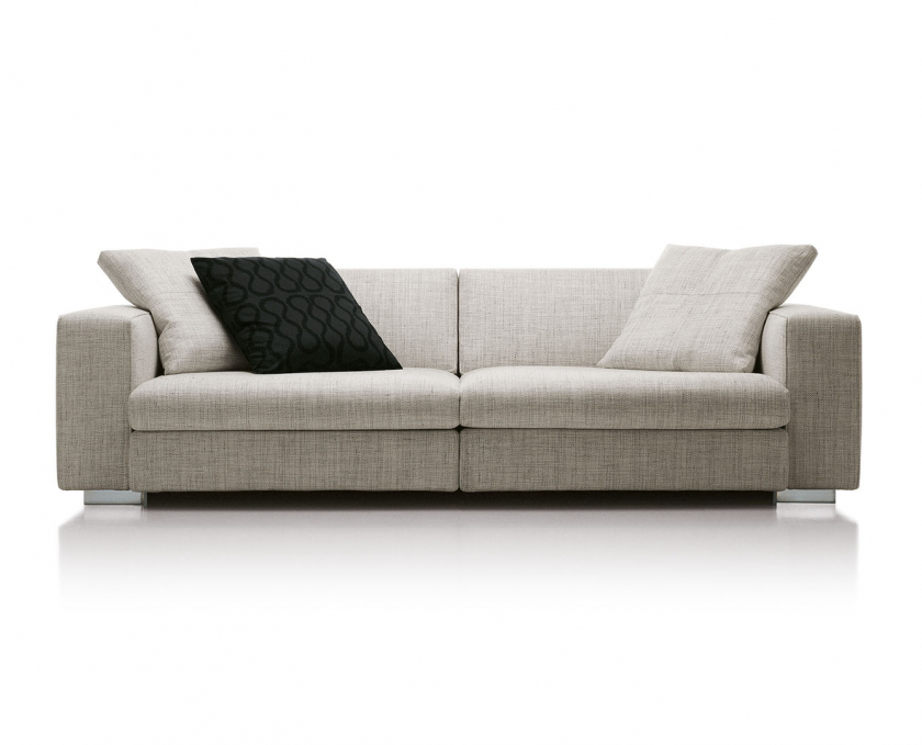 Recliner sofa with wide armrest - Reversi 14 - Molteni&C