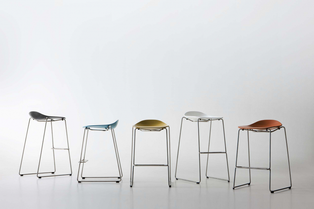 High and ergonomic kitchen stool Sga.Bello Dada