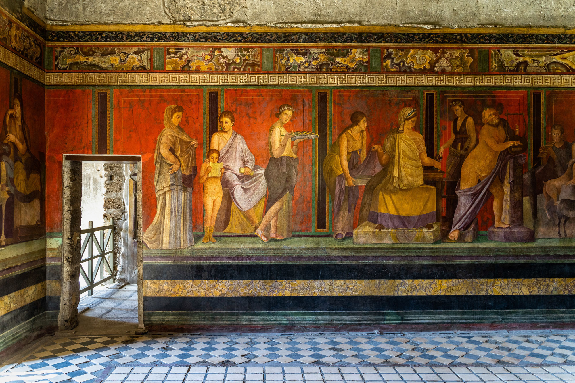 Pompeii fresco, "Villa dei Misteri"