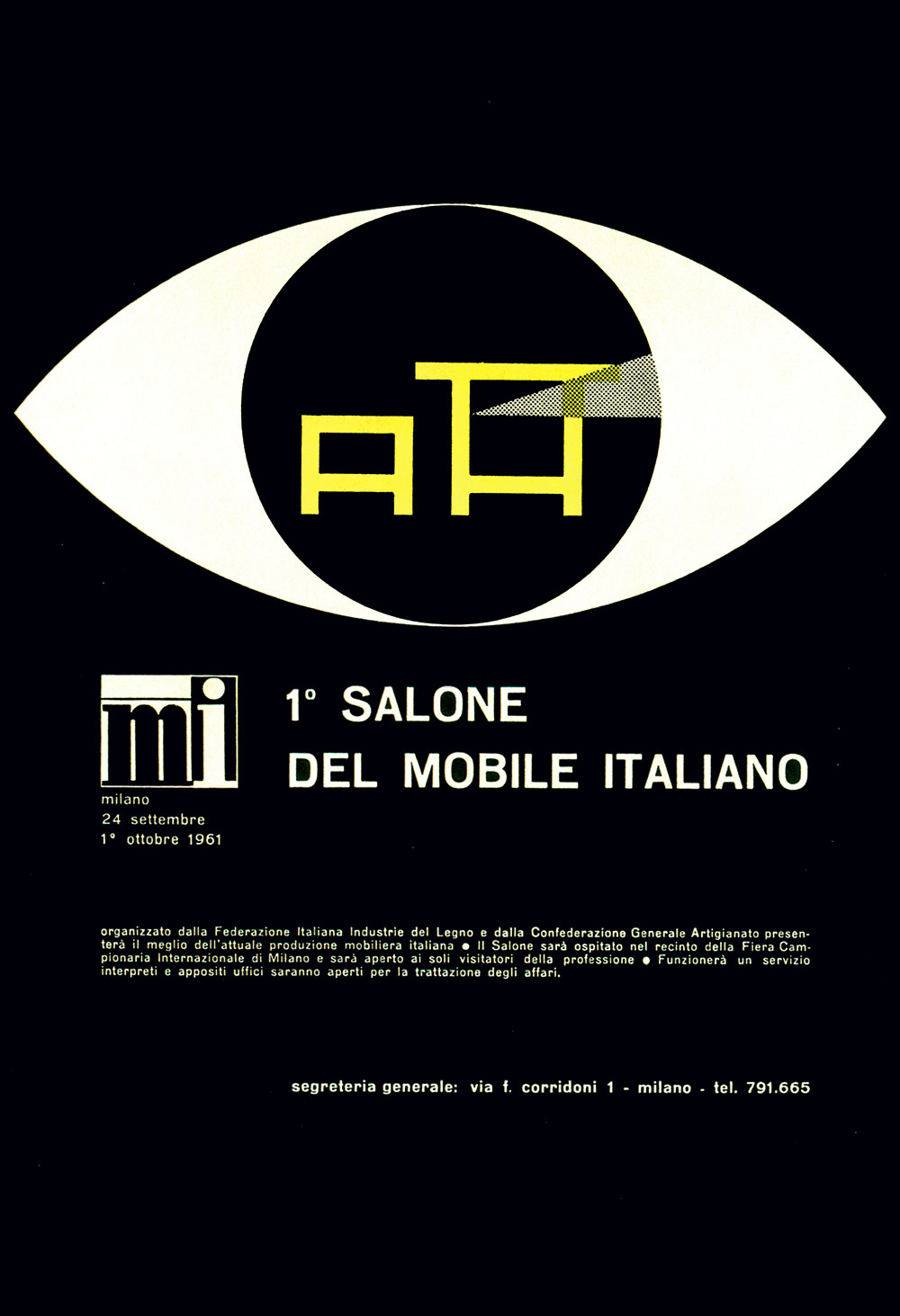 Poster of the 1st Salone del Mobile