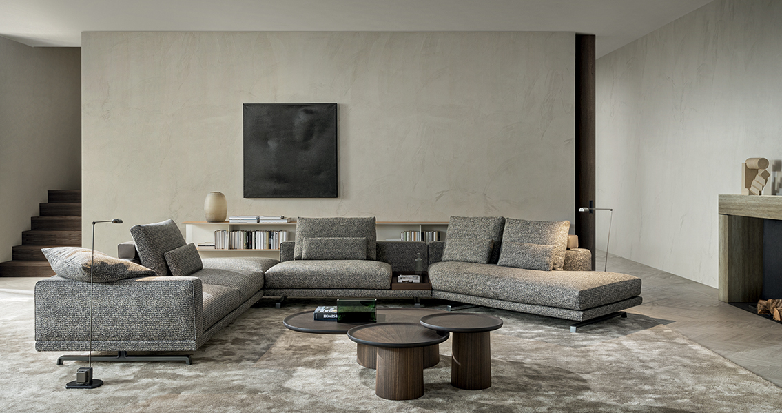 Modular sofa - Octave - Molteni&C