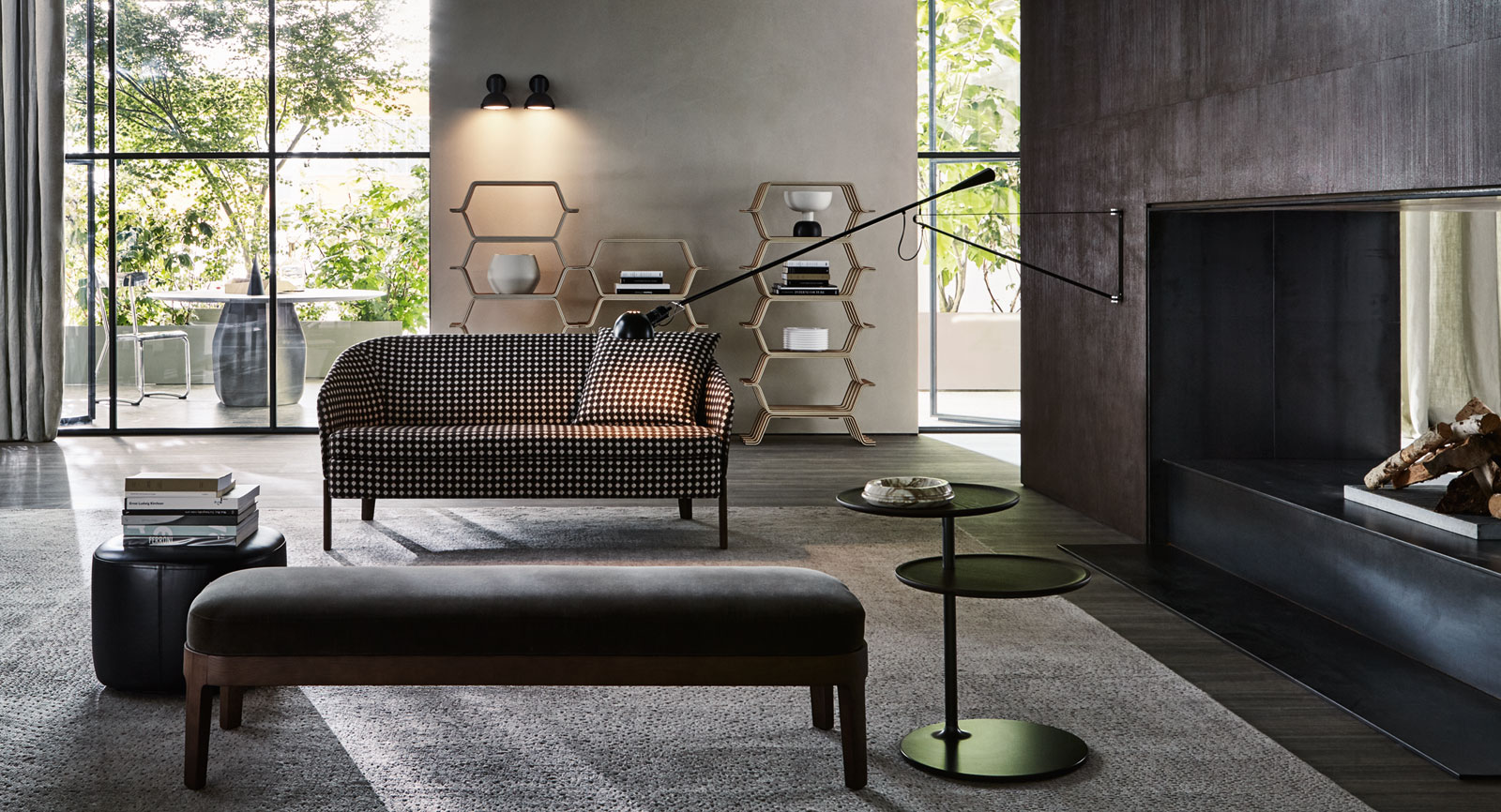 Italian design living sofas - Chelsea Collection - Molteni&C