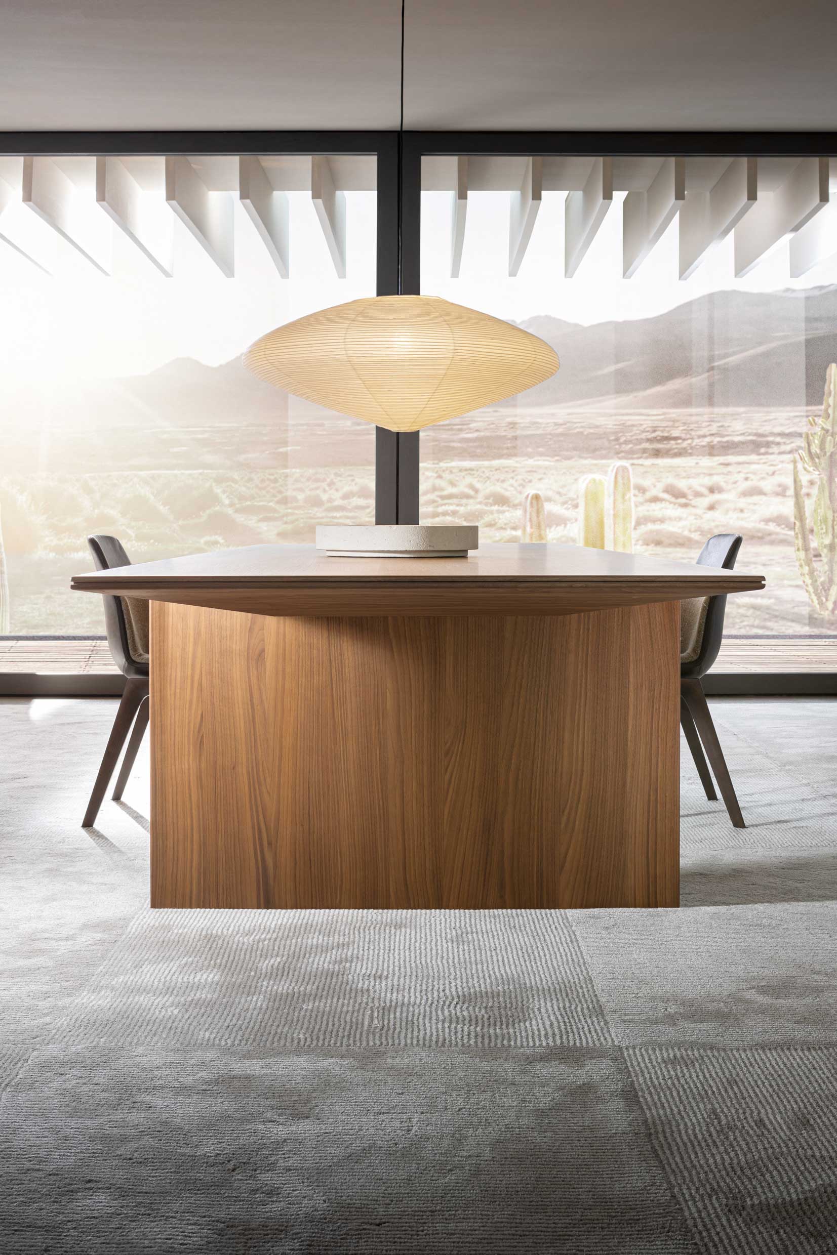 Ava table detail design foster & partners. luxury design table for dining rooms