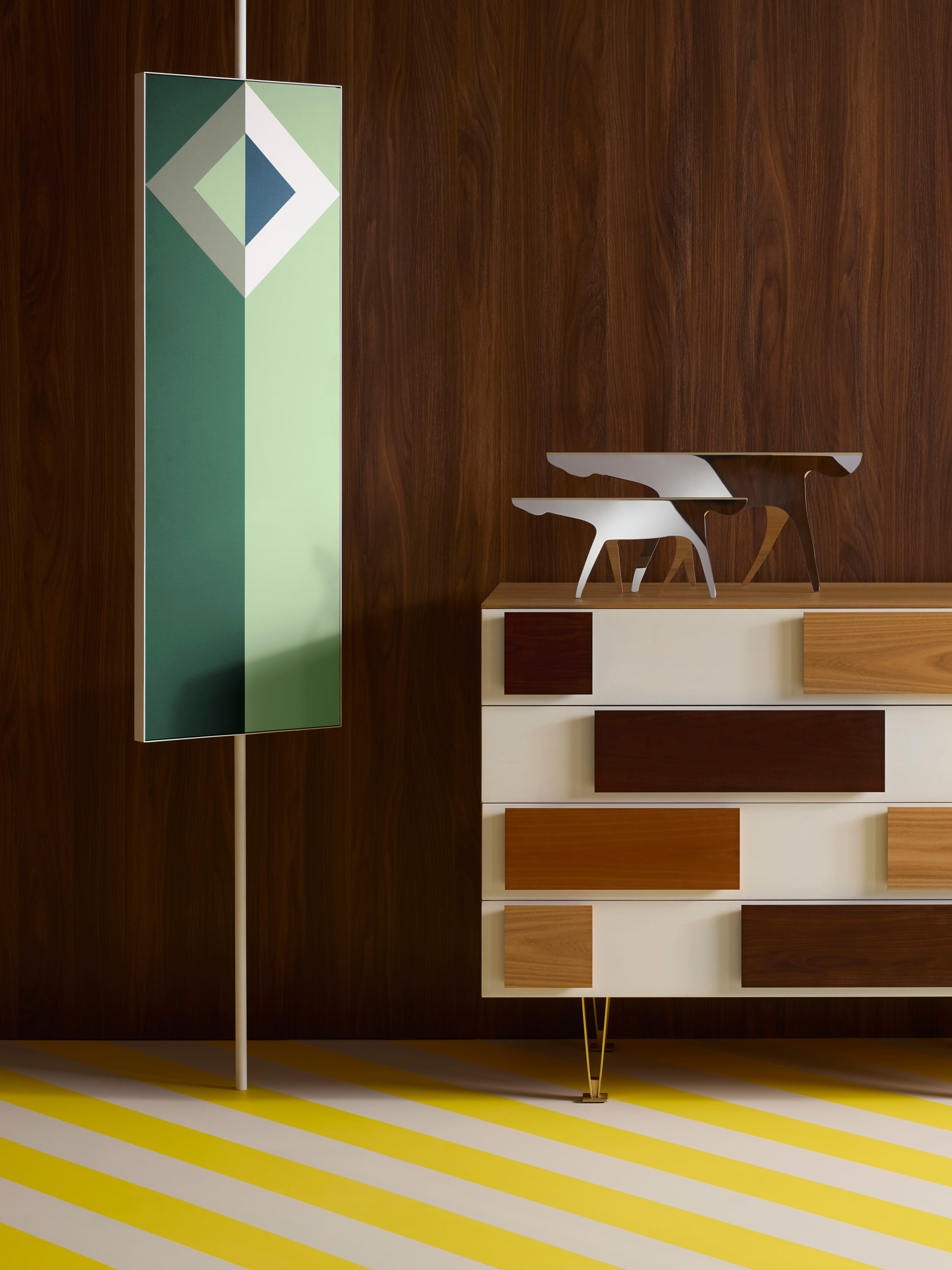 Cavallo e D.655.1, design Gio Ponti, courtesy of Gio Ponti Archives, creative direction Elisa Ossino Studio, ph. Aaron Tilley