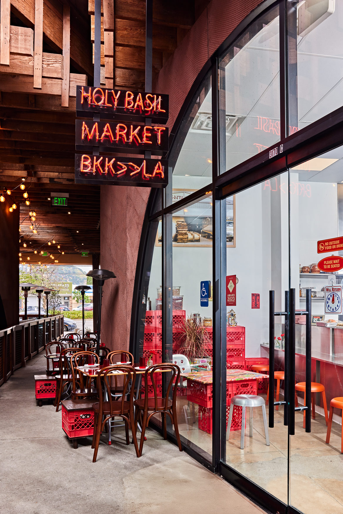 Holy Basil in Atwater Village, Los Angeles. Image credit: Patcha Kitchaicharoen