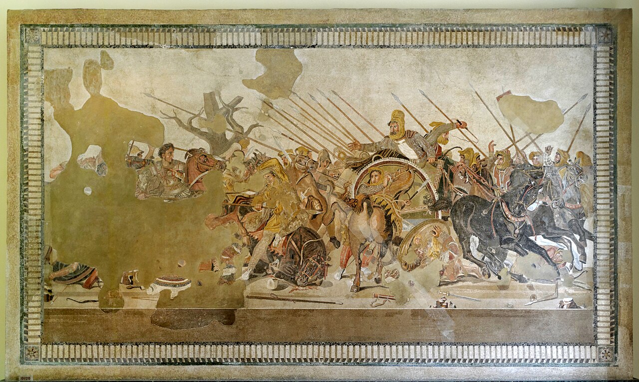 Mosaico di Alessandro, Casa del Fauno, Pompei