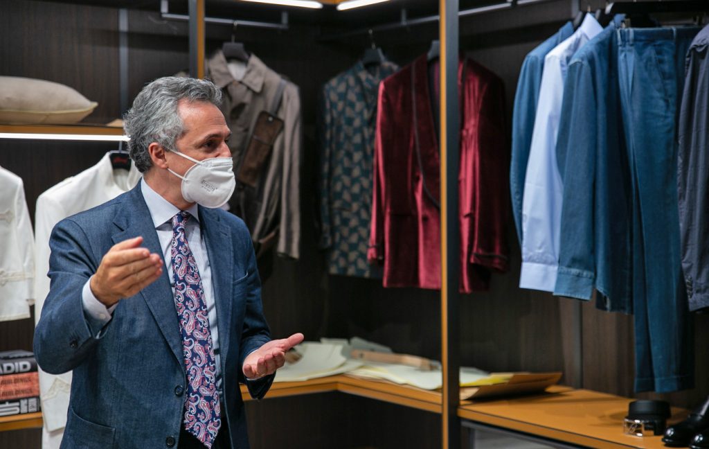An exclusive tailoring experience with Brioni