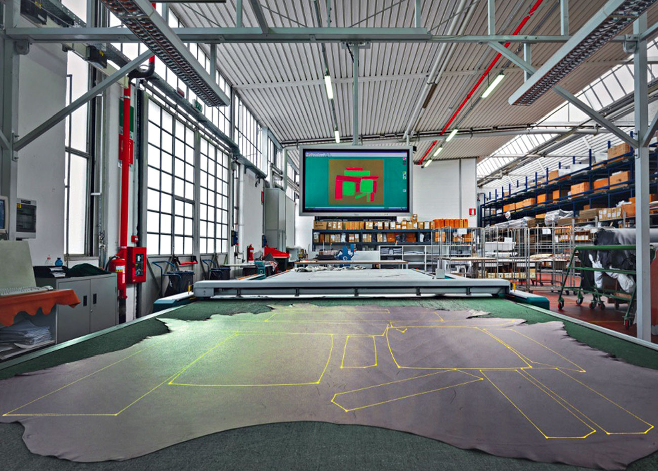 Molteni&C plant, upholstery division